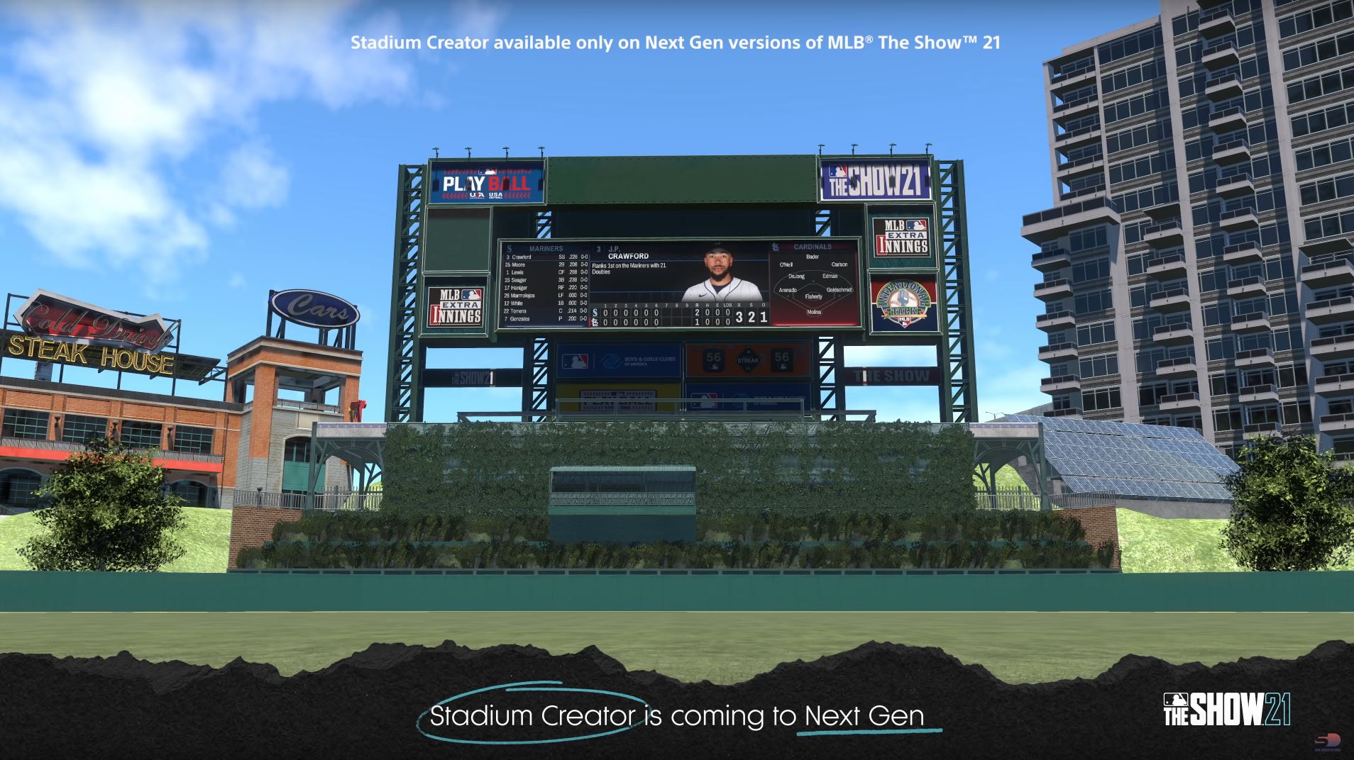 mlb the show 21 createastadium Operation Sports