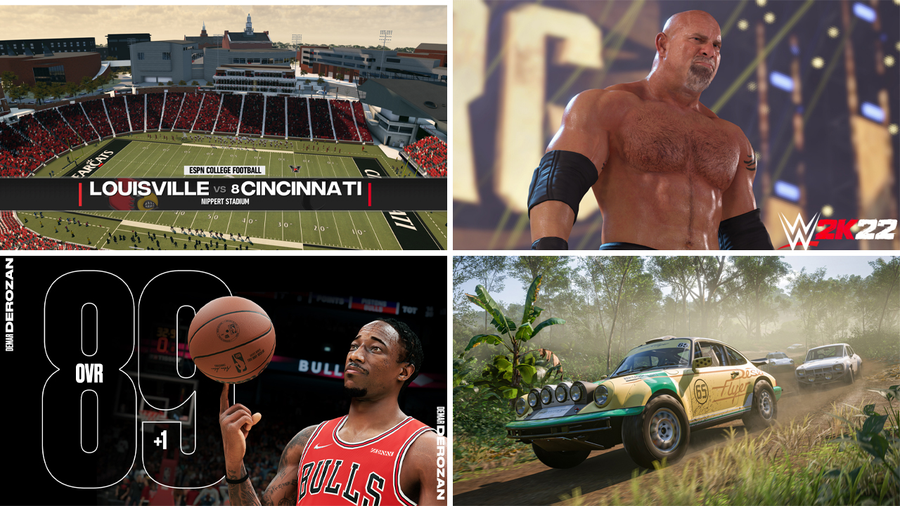Sports Gaming News - WWE 2K22, NCAA Football 14 Revamped