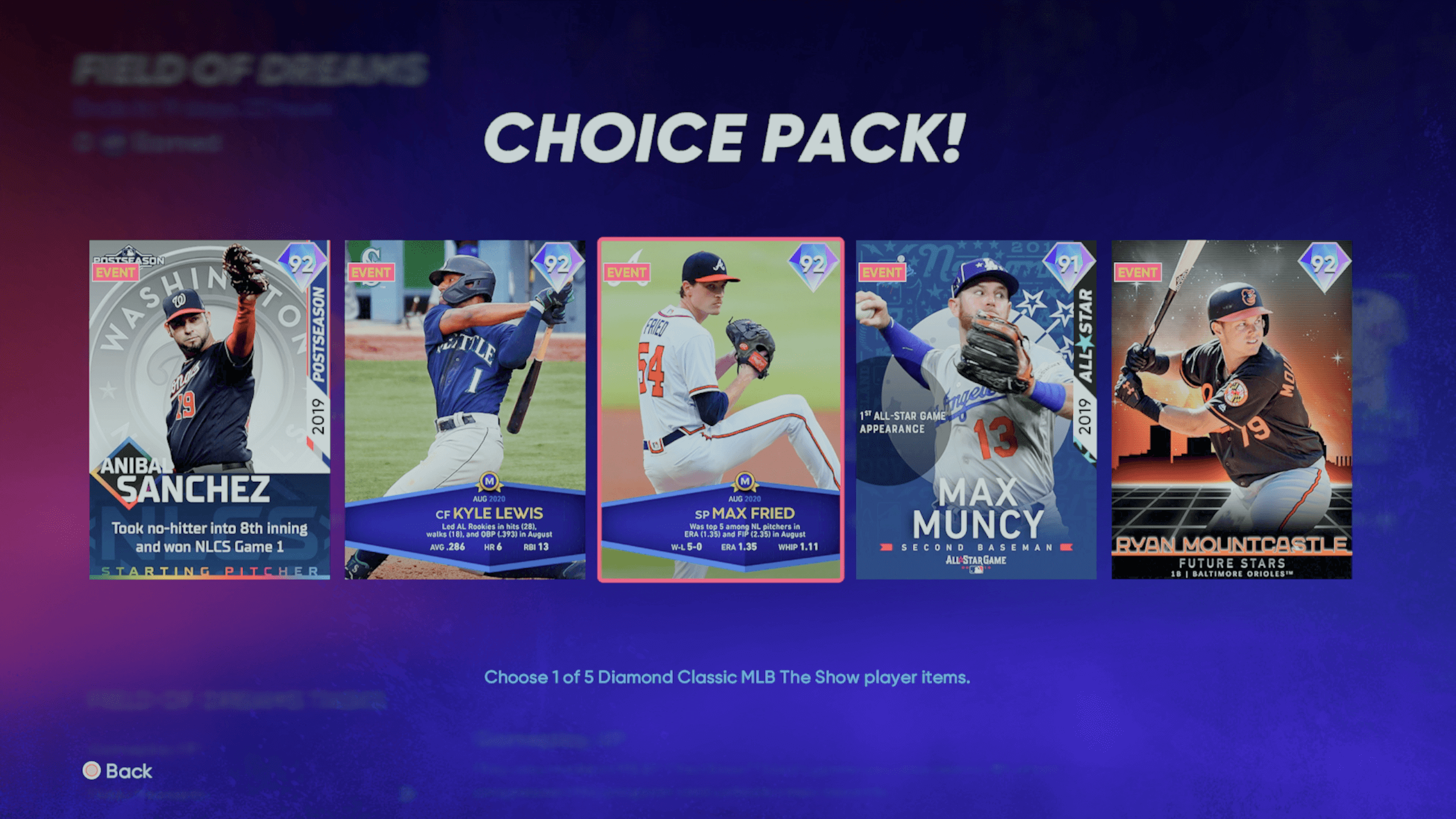Field of Dreams Classics Pack - Operation Sports